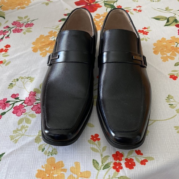 Stacy Adams Other - Stacy Adams Beau Mens Dress Shoe Cognac Moc Size 9.5 M